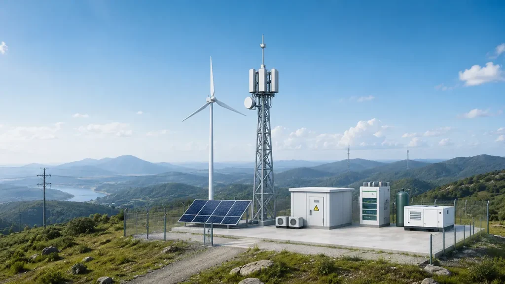 Hybrid Energy Communication Station