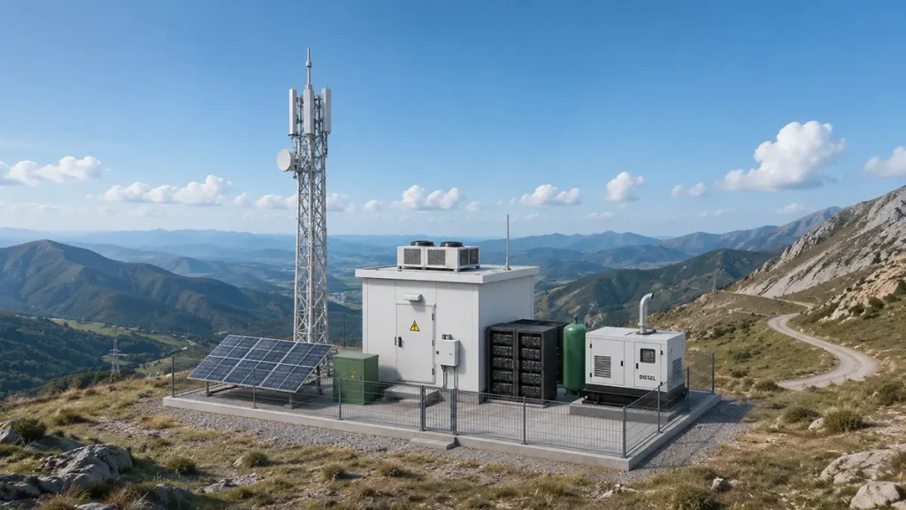 Base Station Room Energy Scene